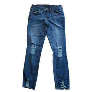 Aeropostale Distressed Skinny Jeans